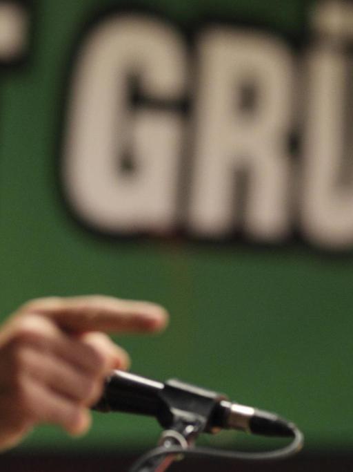 Jürgen Trittin von Bündnis 90 DIE GRÜNEN bei einem Vortrag in Neuwied