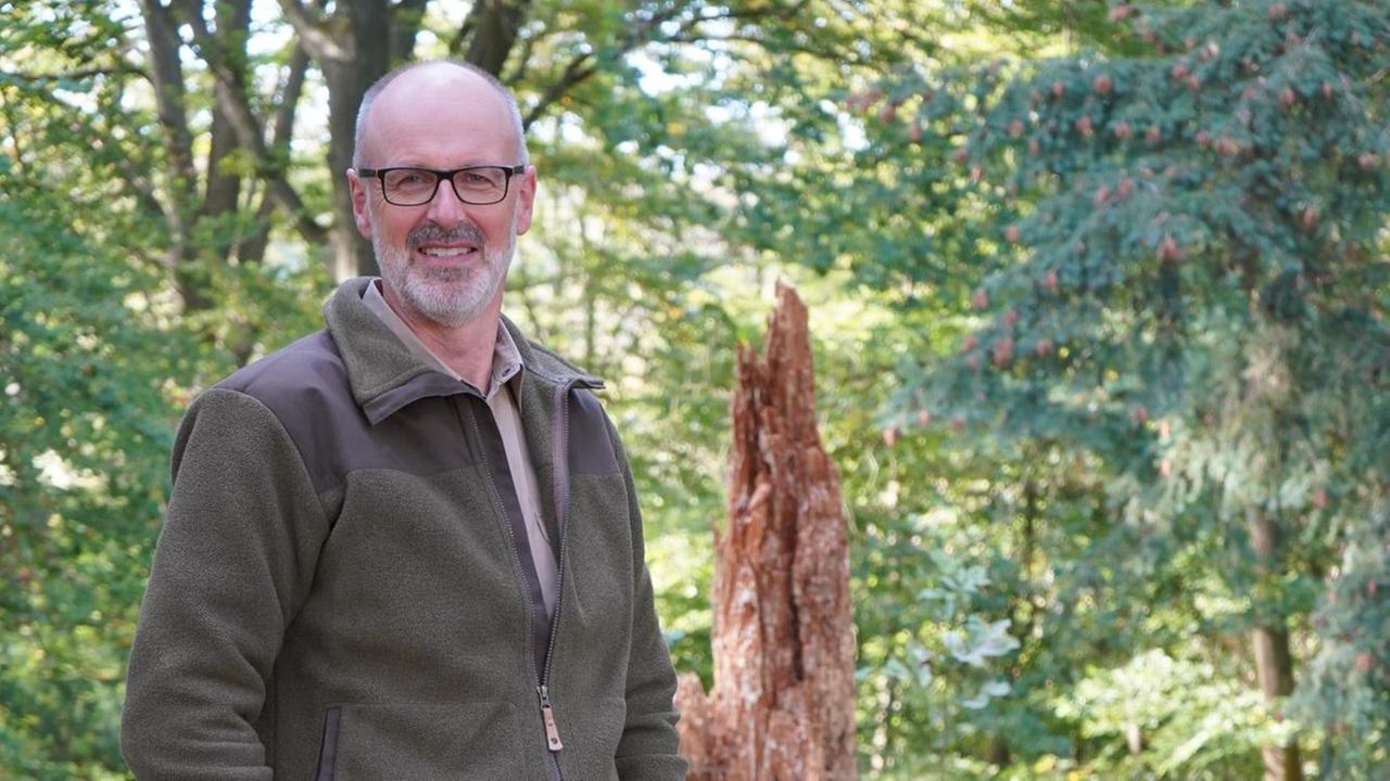 Porträt von Peter Wohlleben. Porträt von Peter Wohlleben.