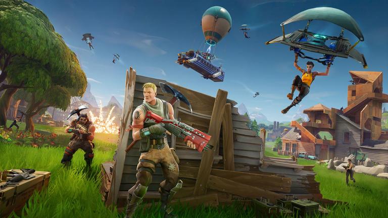 Screenshot des Spiels "Fortnite" Screenshot des Spiels "Fortnite"