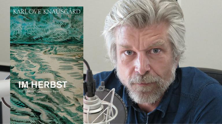 Buchcover Karl Ove Knrausgard: Im Herbst und Foto des Autor Buchcover Karl Ove Knrausgard: Im Herbst und Foto des Autor