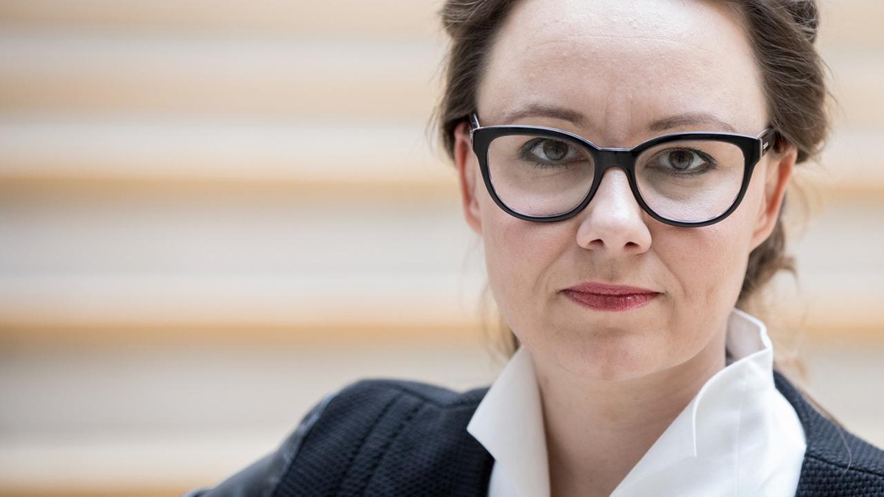 Die SPD-Bundestagsabgeordnete Michelle Müntefering