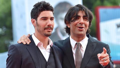 Schauspieler Tahar Rahim (links) und Regisseur Fatih Akin (rechts) auf der Premiere von "The Cut".