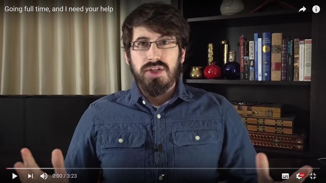 Screenshot: Andrew Mark Henry in einem seiner Videos Screenshot: Andrew Mark Henry in einem seiner Videos