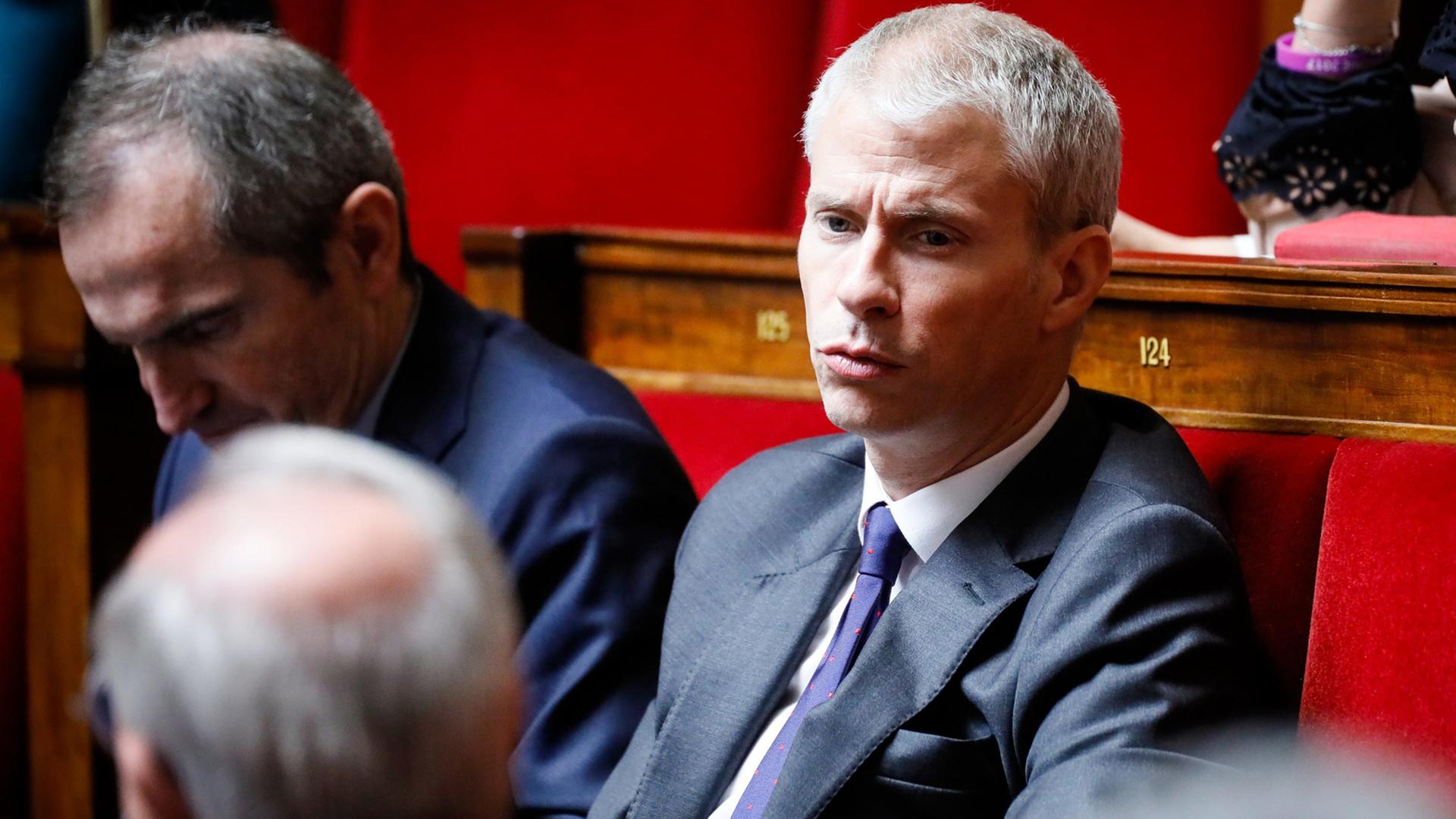 Franck Riester ist Frankreichs neuer Kultur- und Kommunikationsminister. Franck Riester ist Frankreichs neuer Kultur- und Kommunikationsminister.