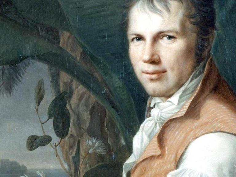 Der junge Alexander von Humboldt, gemalt von F. G. Weitsch