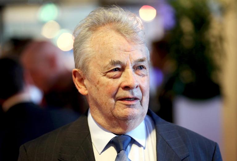 Der Ex-Präsident des Nationalen Olympischen Komitees, Walther Tröger Der Ex-Präsident des Nationalen Olympischen Komitees, Walther Tröger