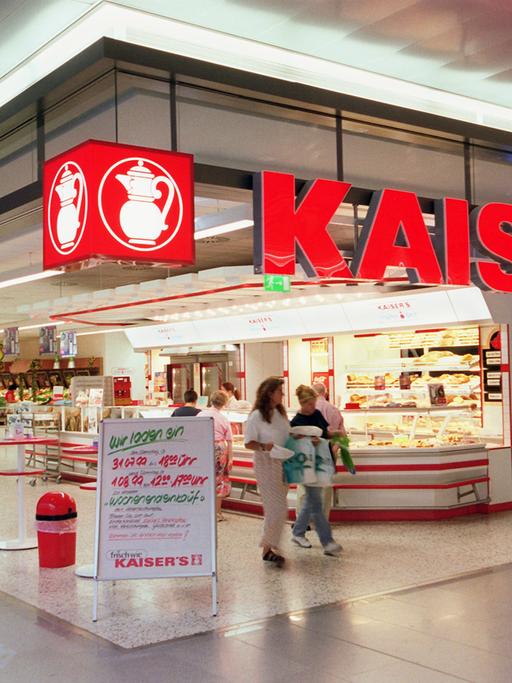 Eine Supermarkt-Filiale von Kaiser's in Berlin.