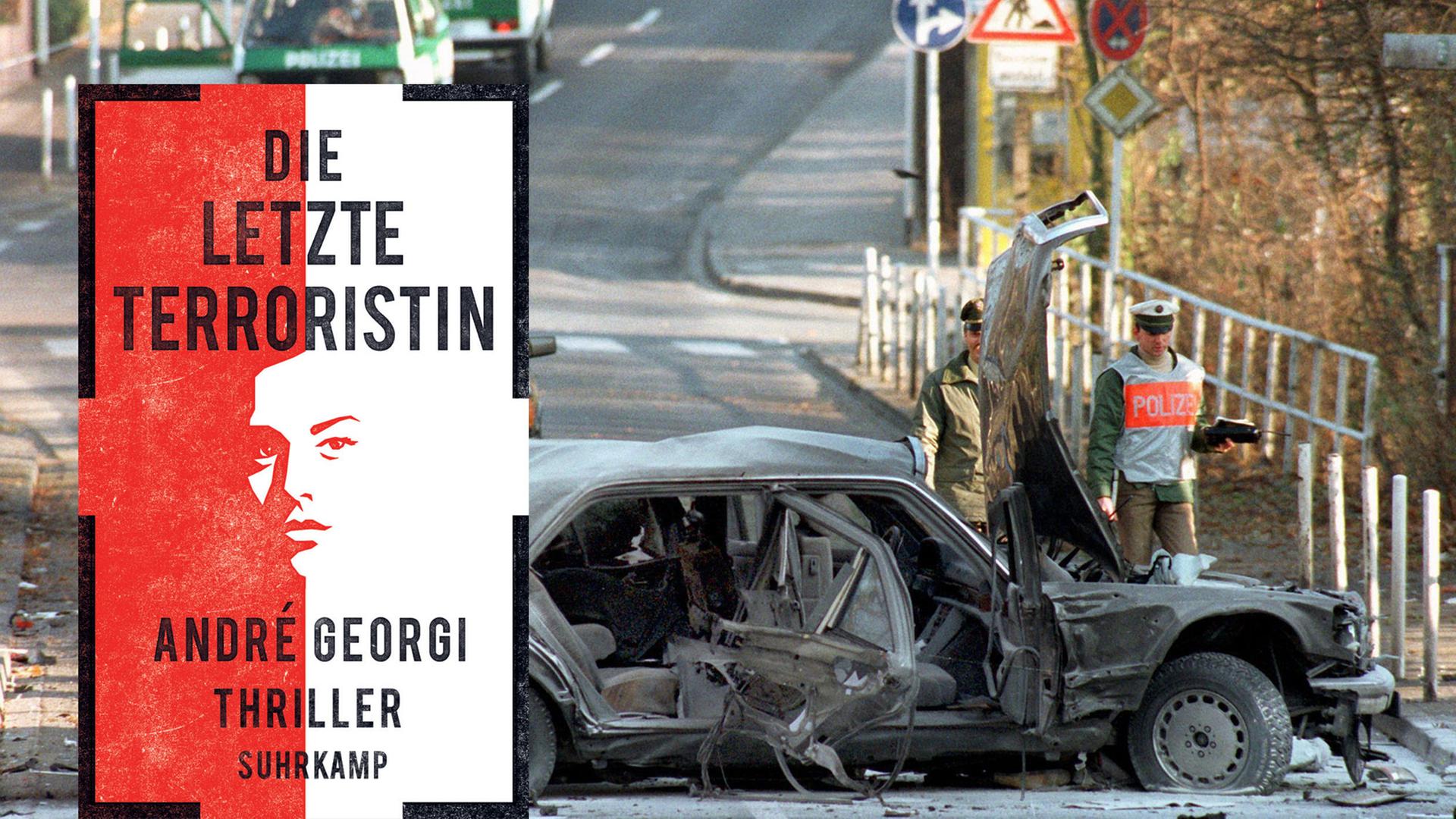Der neue Roman von André Georgi beschäftigt sich mit der RAF - das historische Foto zeigt den Anschlag auf Deutsche Bank-Vorstandssprecher Alfred Herrhausen Der neue Roman von André Georgi beschäftigt sich mit der RAF - das historische Foto zeigt den Anschlag auf Deutsche Bank-Vorstandssprecher Alfred Herrhausen