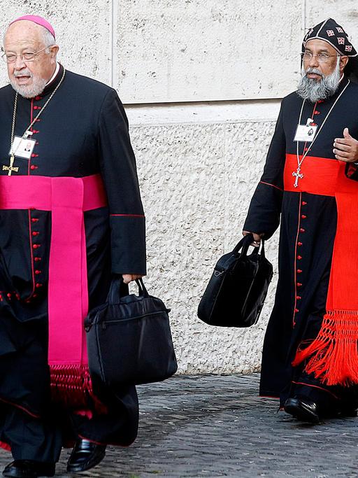 Vier Bischöfe auf dem Weg zur Familiensynode im Vatikan