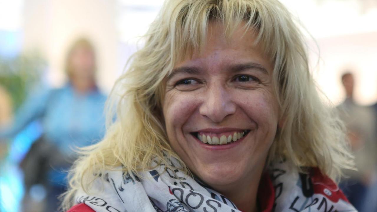 Die Sportschützin Manuela Schmermund Die Sportschützin Manuela Schmermund