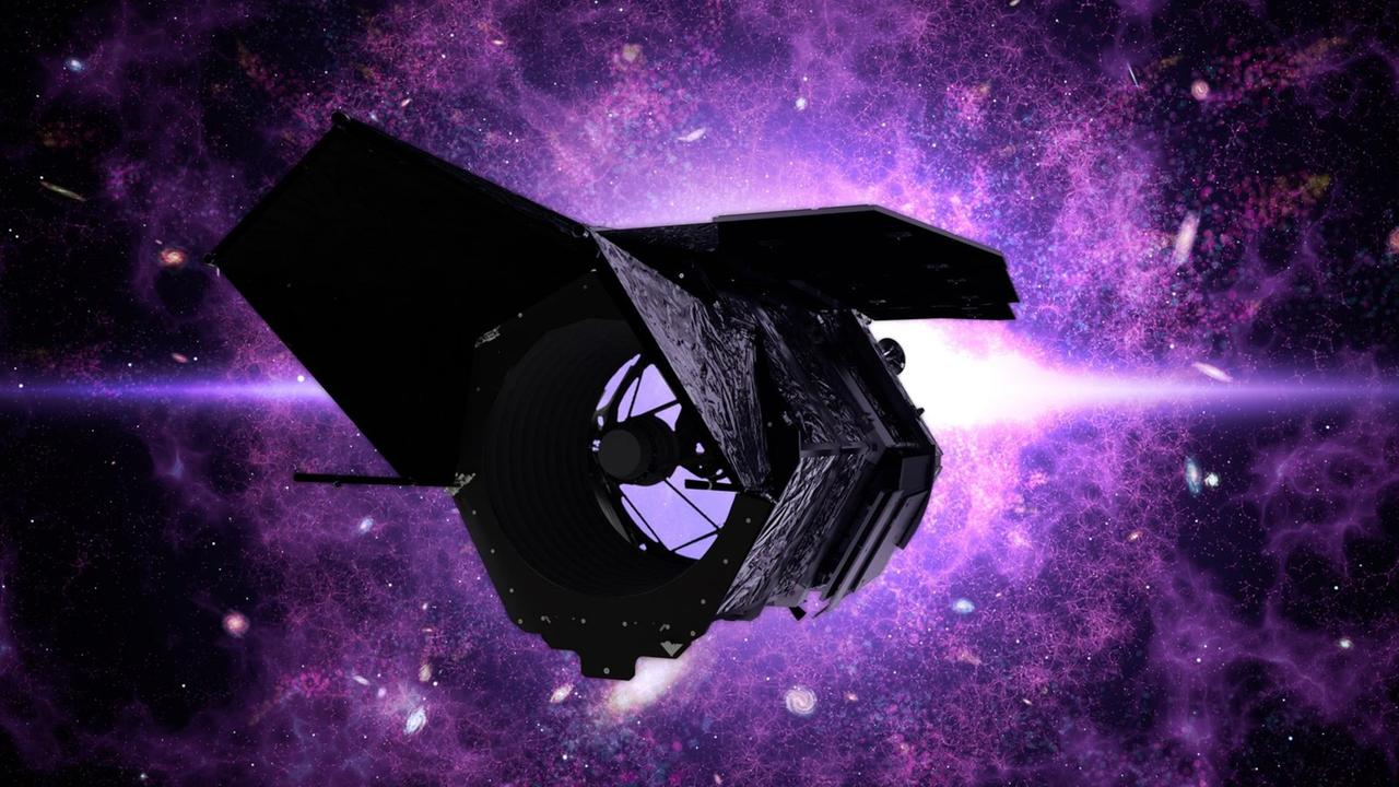 Das Nancy Grace Roman-Weltraumteleskop (einst WFIRST) soll im Infrarotbereich das All erforschen