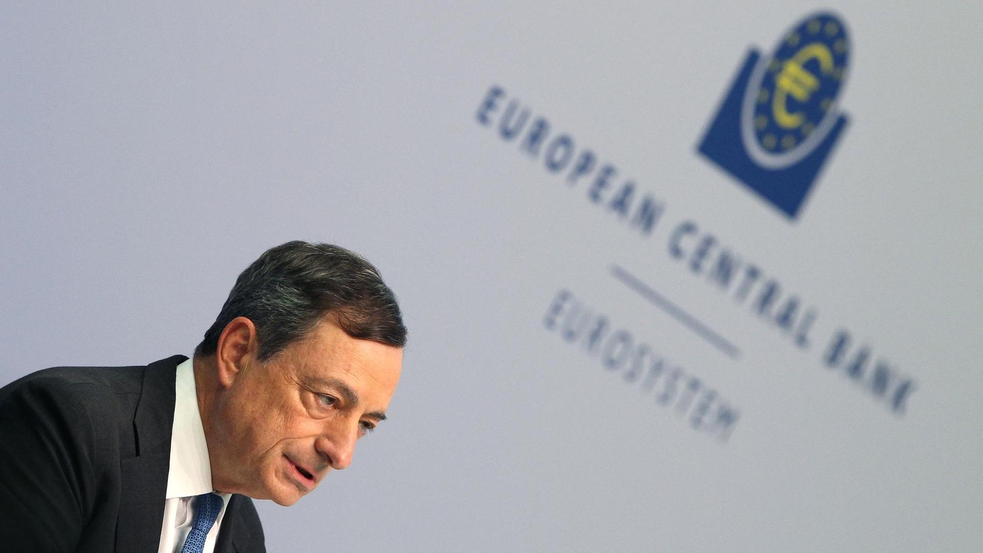 EZB-Präsident Mario Draghi. EZB-Präsident Mario Draghi.