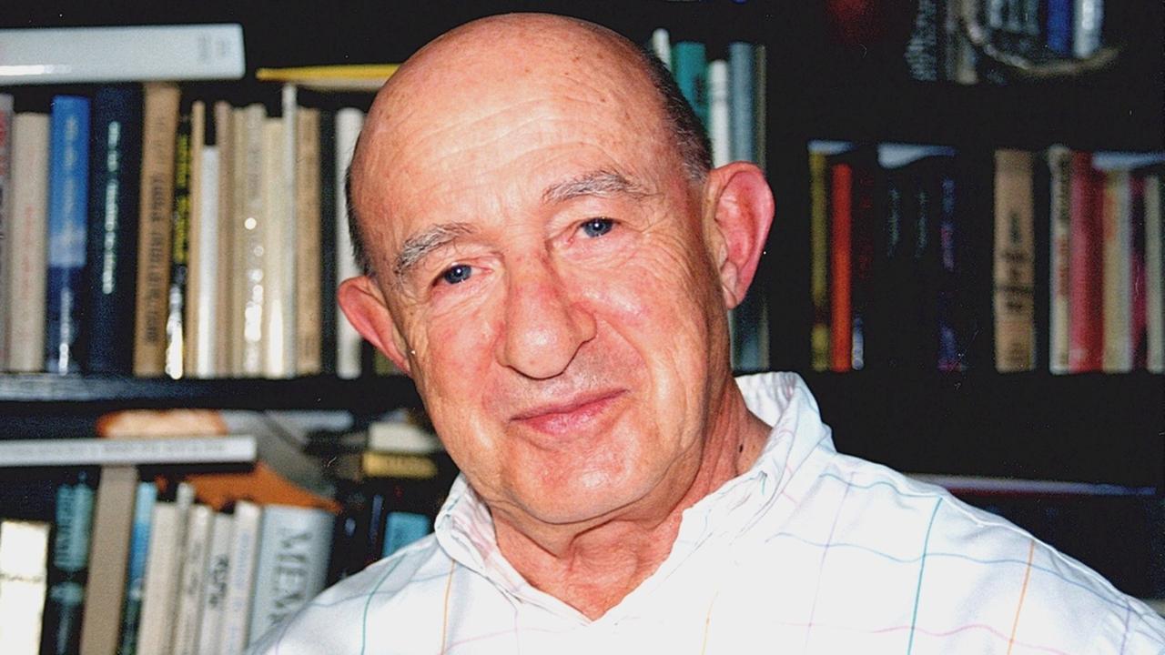 Porträt von Joseph Harmatz im Alter. Porträt von Joseph Harmatz im Alter.
