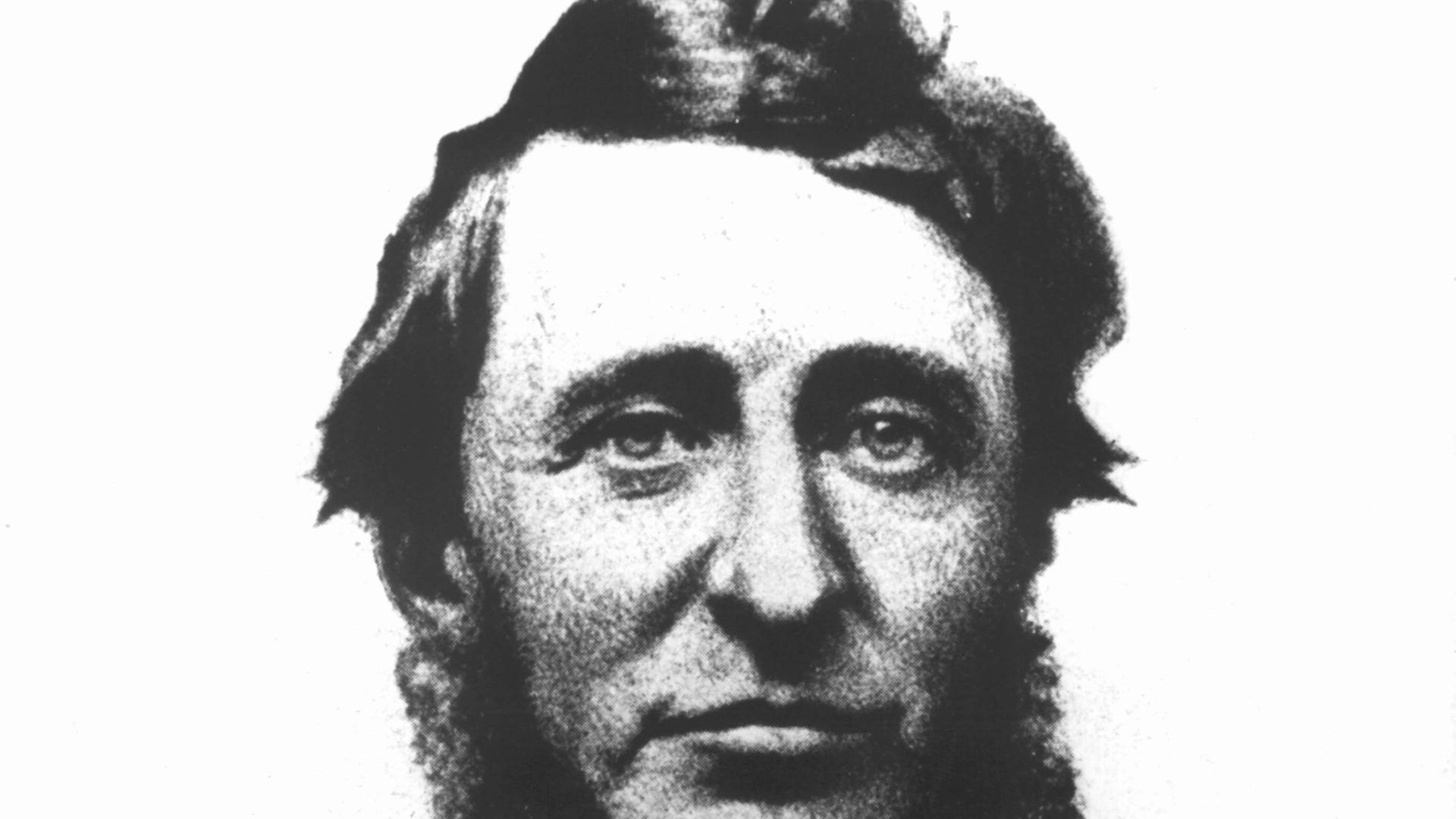 Der amerikanische Schriftsteller Henry David Thoreau.