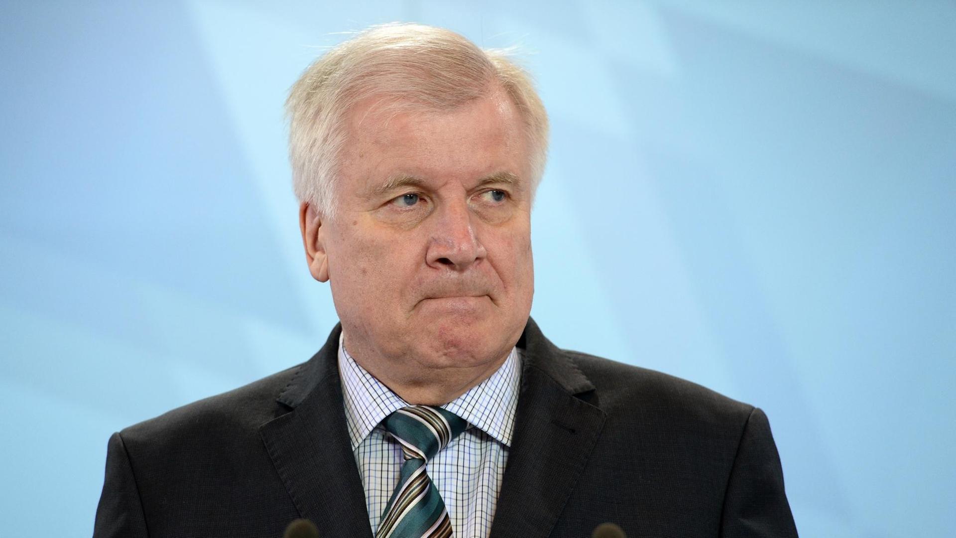 CSU-Chef Horst Seehofer. CSU-Chef Horst Seehofer.