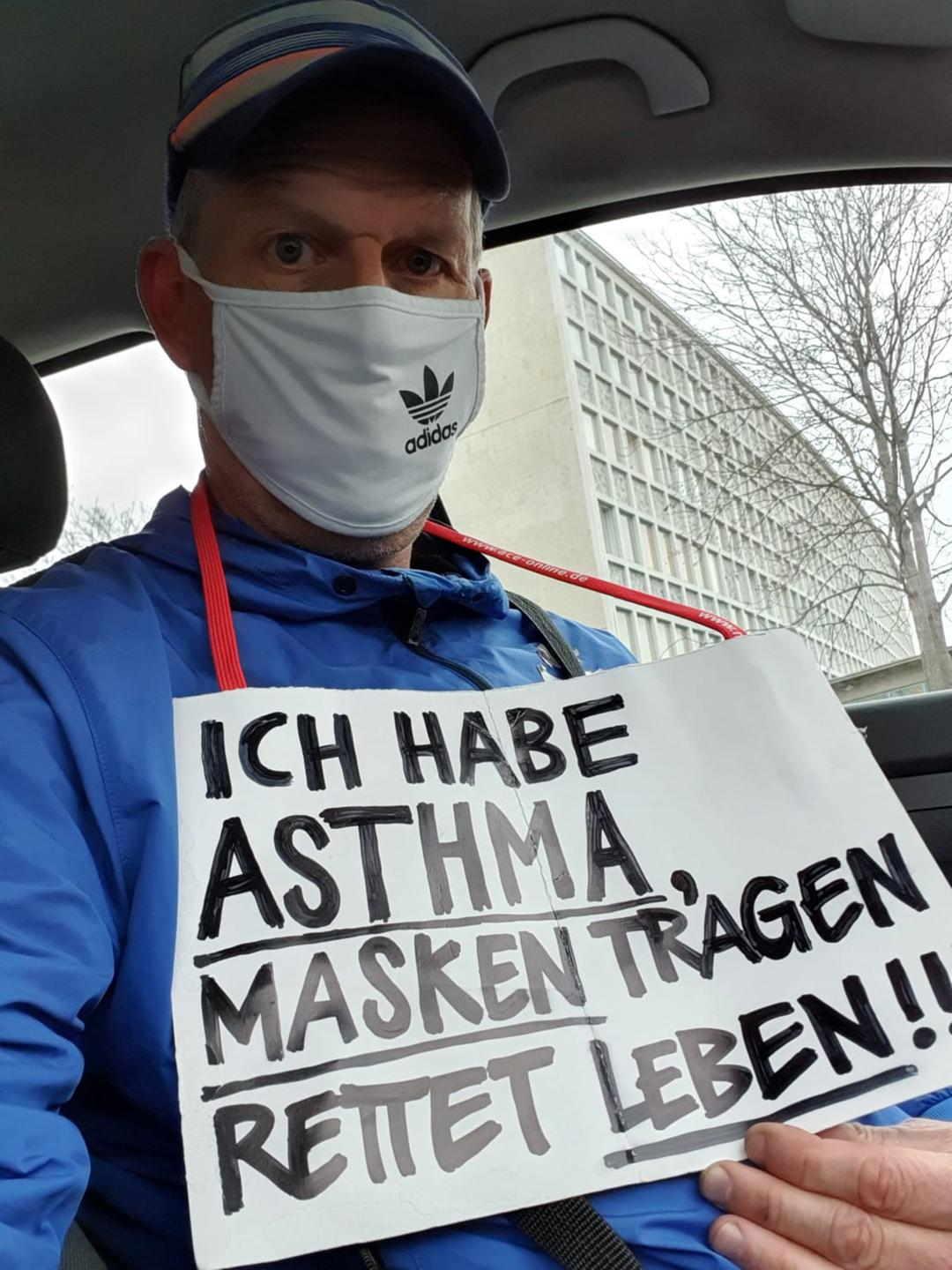 Der Protagonist Andreas Genschmar. Der Protagonist Andreas Genschmar.