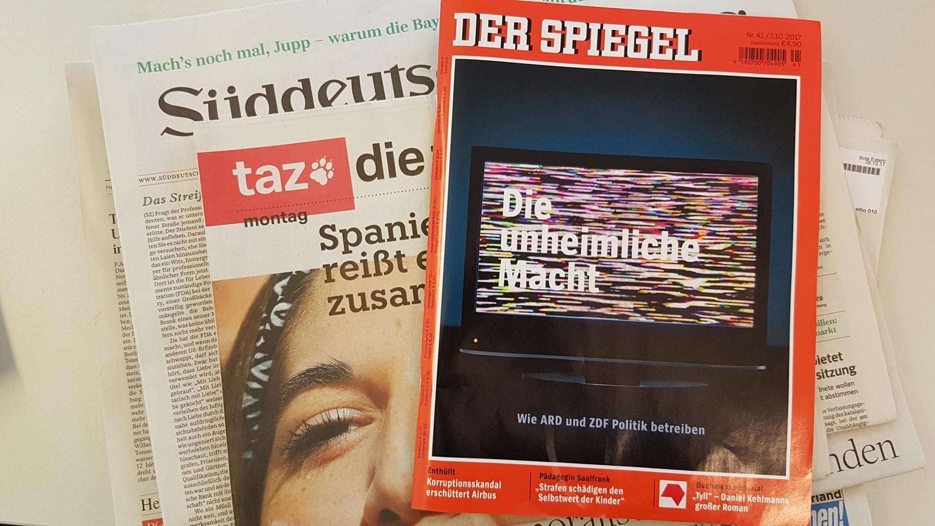 "Spiegel"-Titel vom 07.10.2017 "Spiegel"-Titel vom 07.10.2017