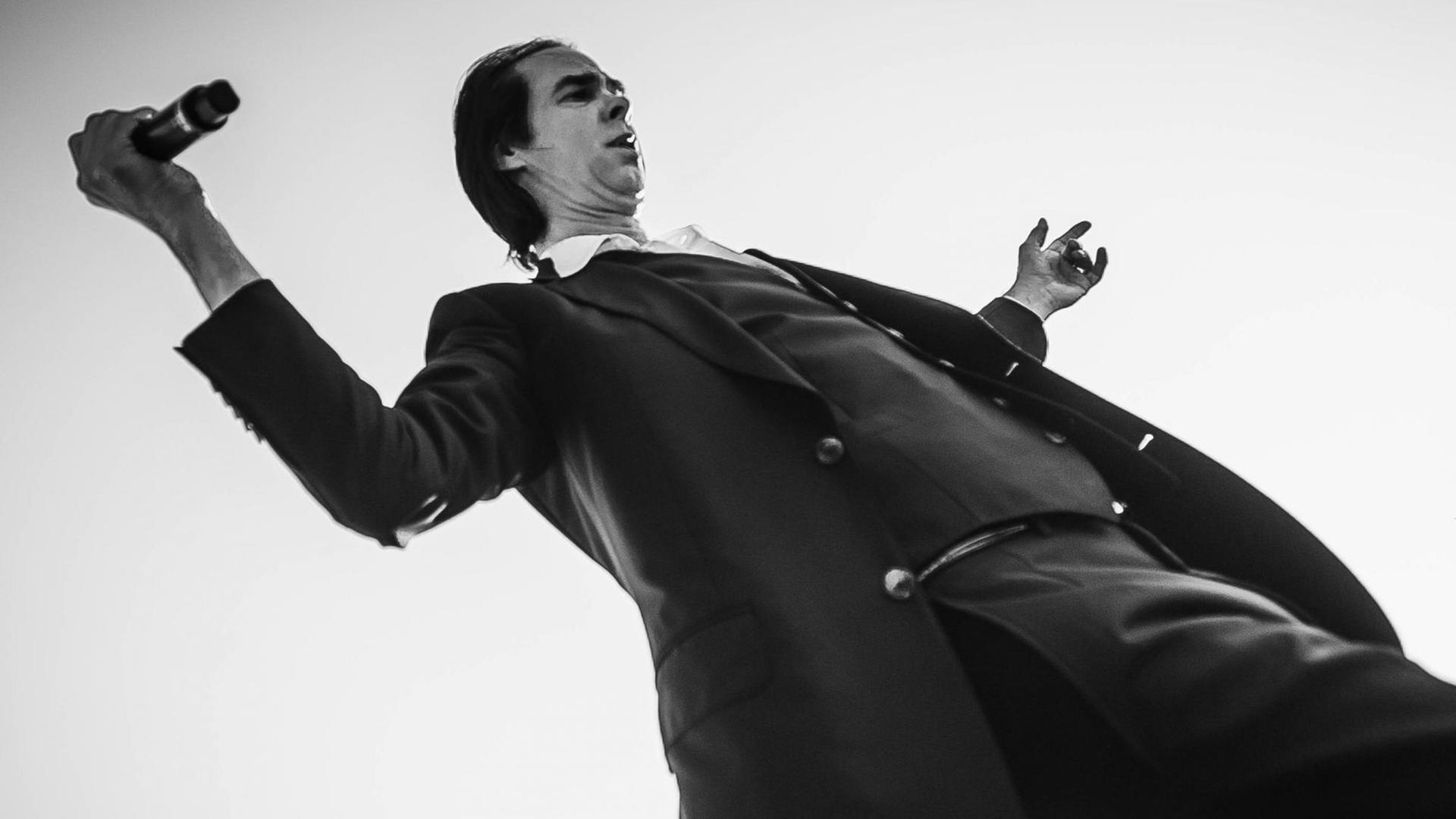 Nick Cave & The Bad Seeds spielen auf dem Open er Festival 2018 im polnischen Gdynia Nick Cave & The Bad Seeds spielen auf dem Open er Festival 2018 im polnischen Gdynia