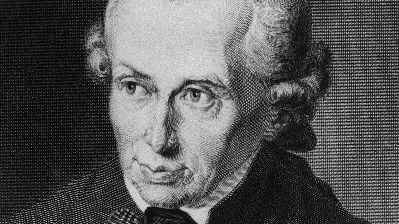 Der deutsche Philosoph Immanuel Kant ("Kritik der reinen Vernunft") in einem Stich von Johann Leonhard Raab nach einem Gemälde von Gottlieb Döbler aus dem Jahr 1781. Der deutsche Philosoph Immanuel Kant ("Kritik der reinen Vernunft") in einem Stich von Johann Leonhard Raab nach einem Gemälde von Gottlieb Döbler aus dem Jahr 1781.