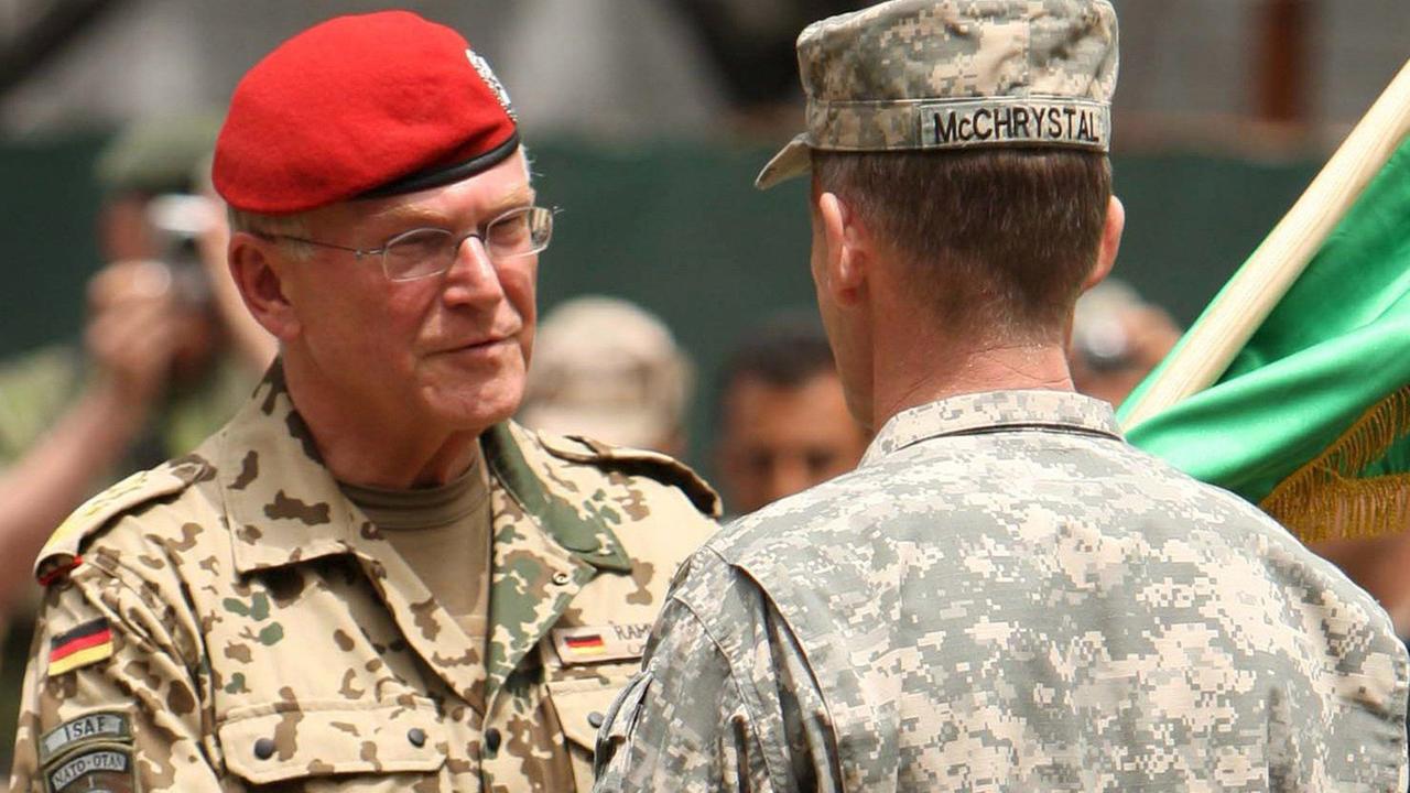 Der deutsche Ex-NATO-General Egon Ramms Der deutsche Ex-NATO-General Egon Ramms
