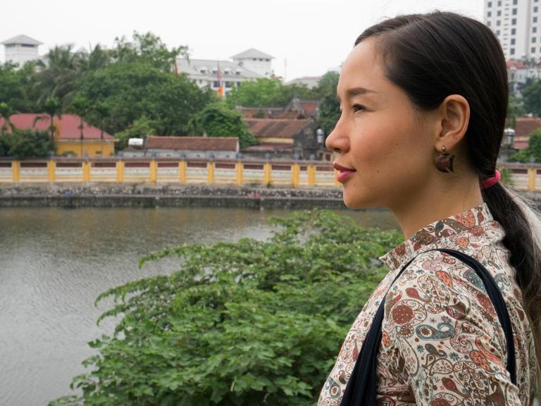 Mai Khoi als Kandidatin fürs Parlament bei den Wahlen 2016 in Vietnam