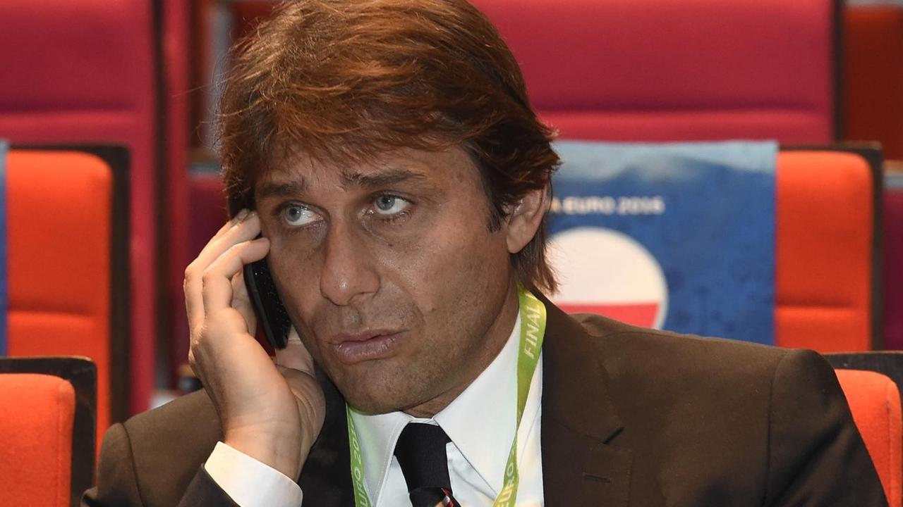 Antonio Conte, Fußball- Nationaltrainer Italien (12.12.2015)