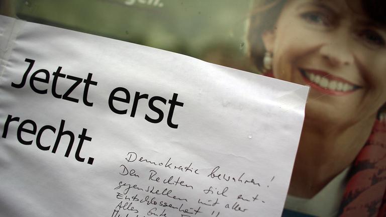 Ein Wahlplakat von Henriette Reker in Köln Ein Wahlplakat von Henriette Reker in Köln