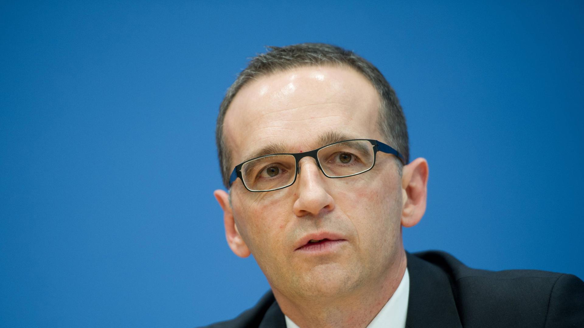 Bundesjustizminister Heiko Maas, SPD, im November 2014 Bundesjustizminister Heiko Maas, SPD, im November 2014