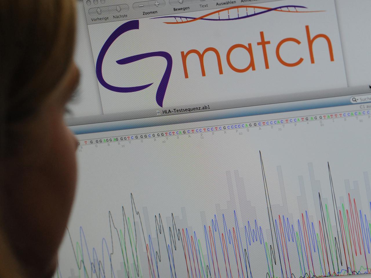 Blick auf eine DNA-Analyse der Online-Partnerbörse "G-Match": Wie sicher sind die hinterlegten DNA-Daten? Blick auf eine DNA-Analyse der Online-Partnerbörse "G-Match": Wie sicher sind die hinterlegten DNA-Daten?