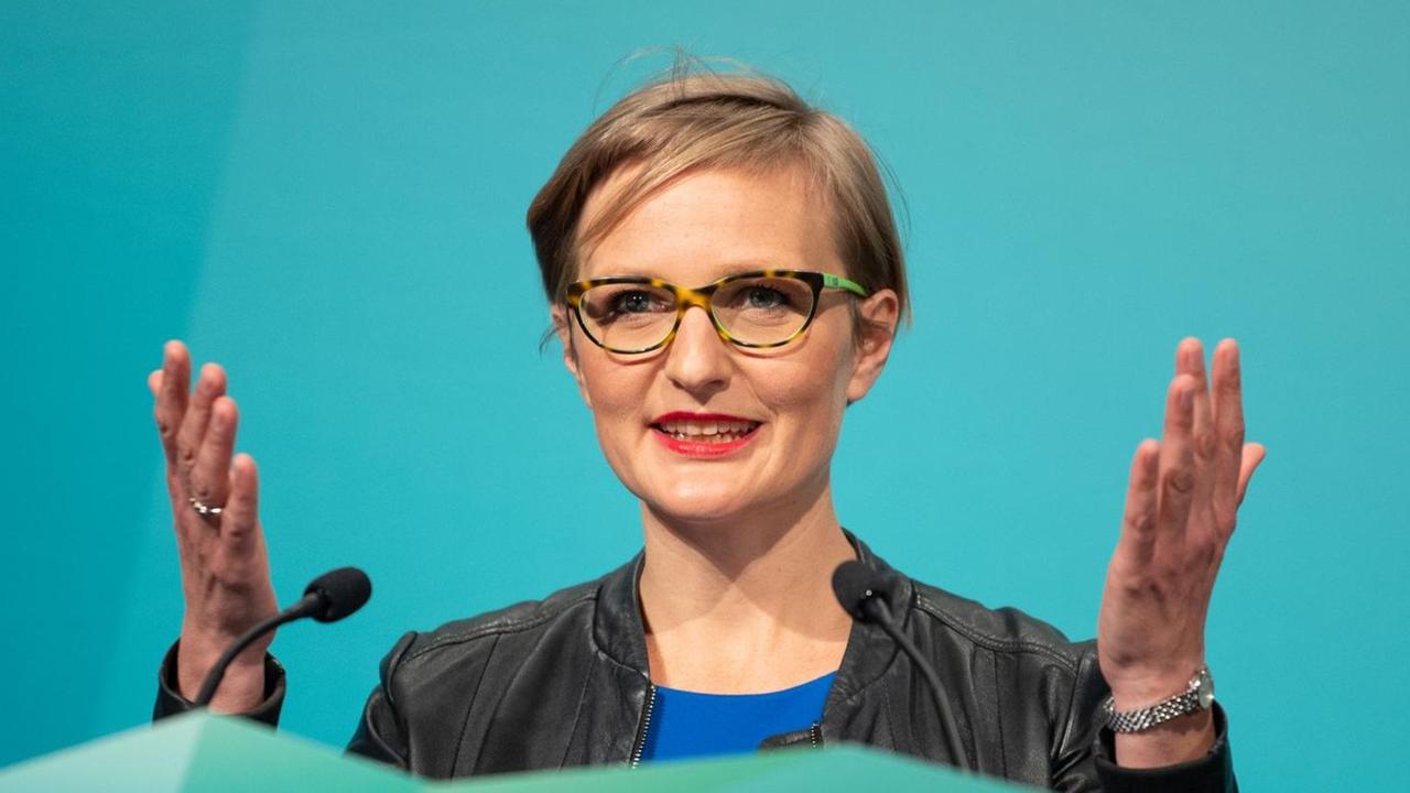 Die Bundestagsabgeordnete Franziska Brantner (Bündnis 90/Die Grünen) Die Bundestagsabgeordnete Franziska Brantner (Bündnis 90/Die Grünen)