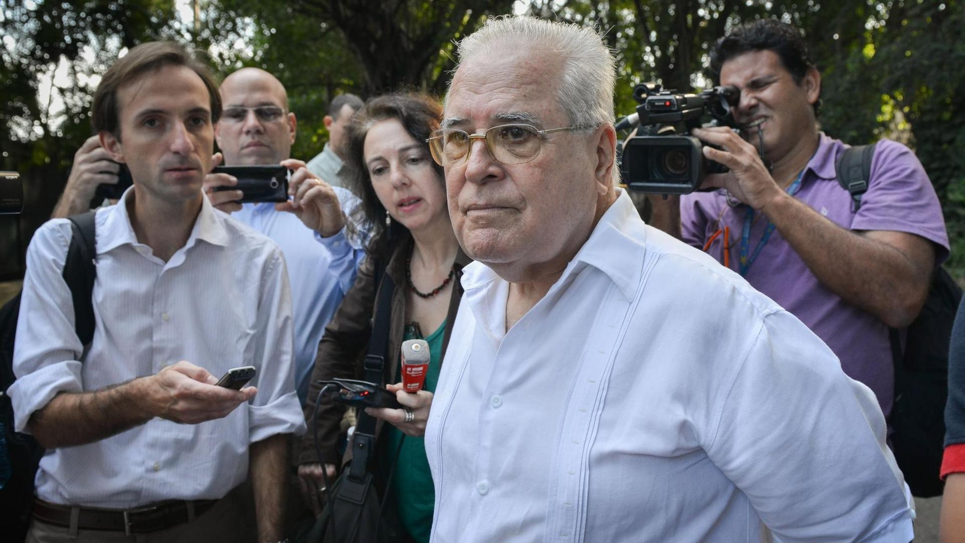Der kubanische Menschenrechtler Elizardo Sanchez Der kubanische Menschenrechtler Elizardo Sanchez