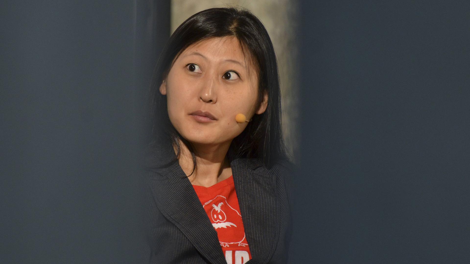 Die südkoreanische Autorin Anna Kim Die südkoreanische Autorin Anna Kim