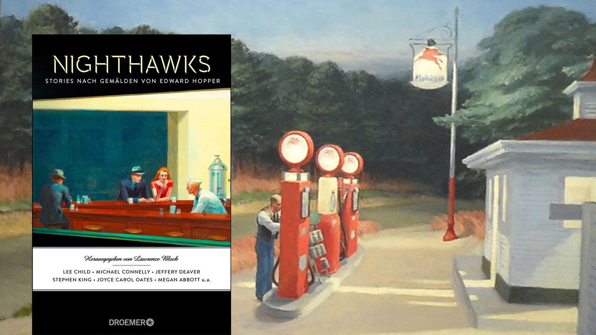 Buchcover Lawrence Block (Hg): "Nighthawks. Stories nach Gemälden von Edward Hopper" Buchcover Lawrence Block (Hg): "Nighthawks. Stories nach Gemälden von Edward Hopper"