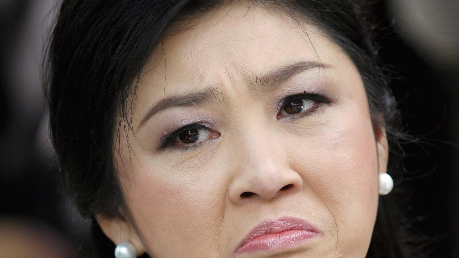 Thailands abgesetzte Regierungschefin Yingluck Shinawatra Thailands abgesetzte Regierungschefin Yingluck Shinawatra