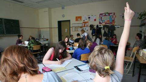 Unterricht an der Heinz-Brandt-Sekundarschule in Berlin-Weißensee.