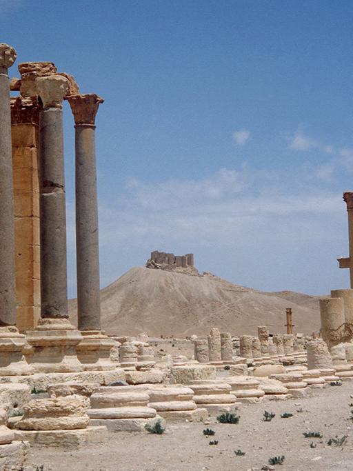 Die Ruinen der alten Handels- und Königsstadt Palmyra in Syrien sind von der UNESCO zum Weltkulturerbe erklärt worden.