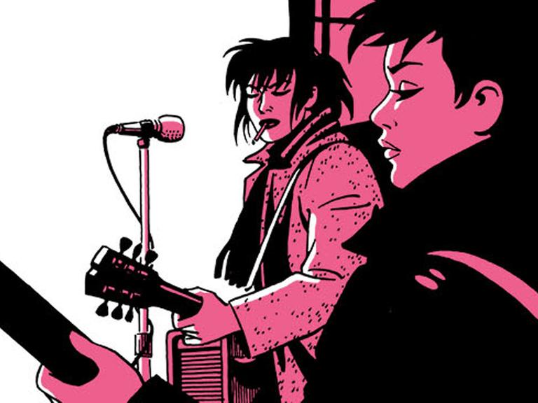 Ausschnitt aus der Neuauflage des Comics "Love & Rockets"