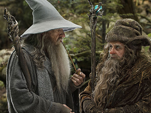 Szene aus Peter Jacksons "Hobbit"-Verfilmung Szene aus Peter Jacksons "Hobbit"-Verfilmung