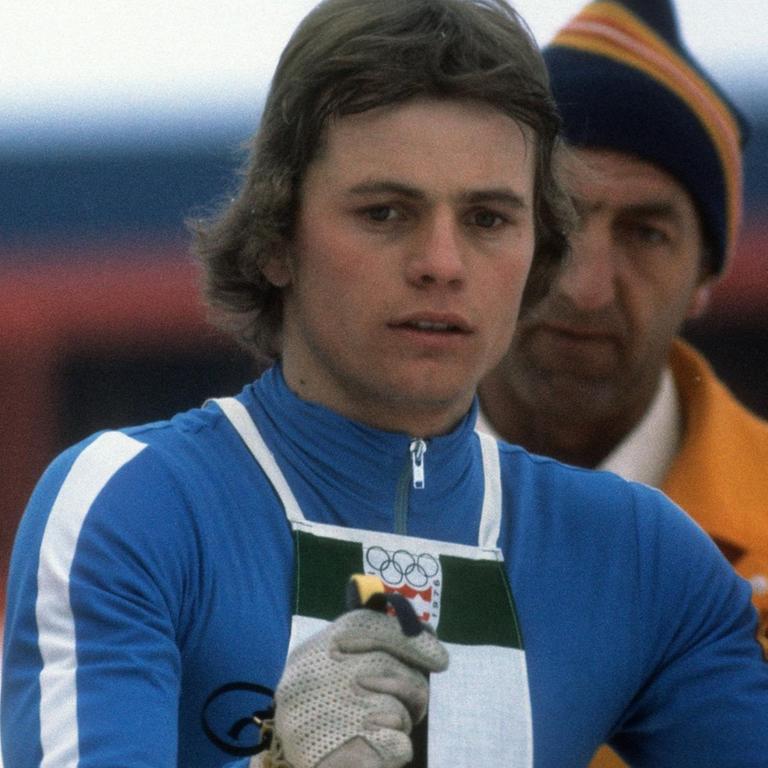 DDR-Sportler Claus Tuchscherer bei den Olympischen Spielen in Insbruck 1976 DDR-Sportler Claus Tuchscherer bei den Olympischen Spielen in Insbruck 1976