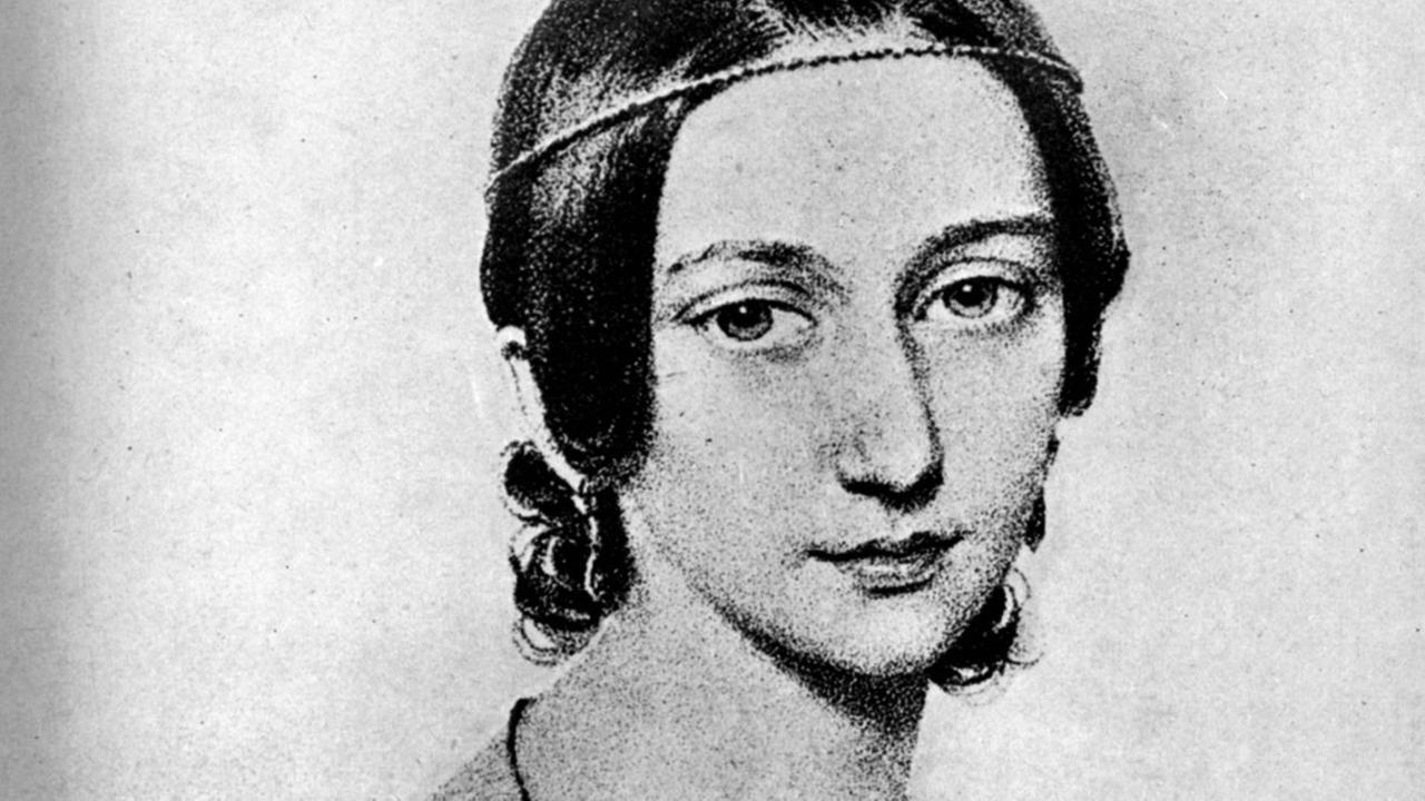 Clara Schumann im Porträt, wie sie auch bis 2002 die letzte Ausgabe des 100-Mark-Scheins zierte. Clara Schumann im Porträt, wie sie auch bis 2002 die letzte Ausgabe des 100-Mark-Scheins zierte.