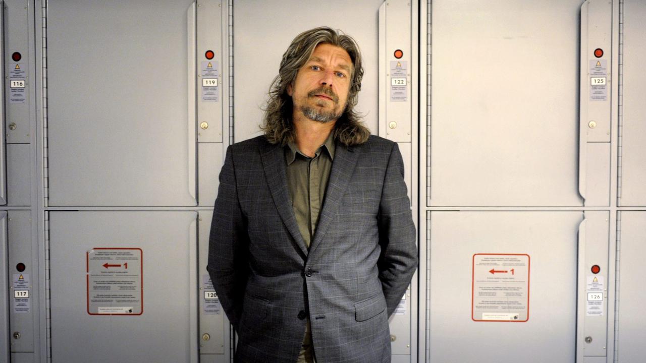 Karl Ove Knausgård, norwegischer Autor in Finnland am 29. September 2011. Karl Ove Knausgård, norwegischer Autor in Finnland am 29. September 2011.