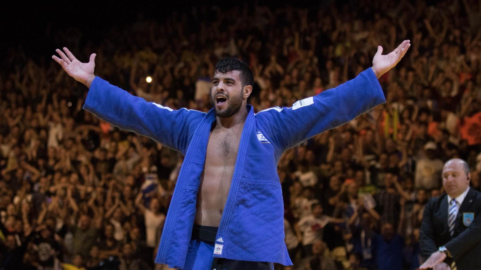 Der israelische Judoka Sagi Muki Der israelische Judoka Sagi Muki