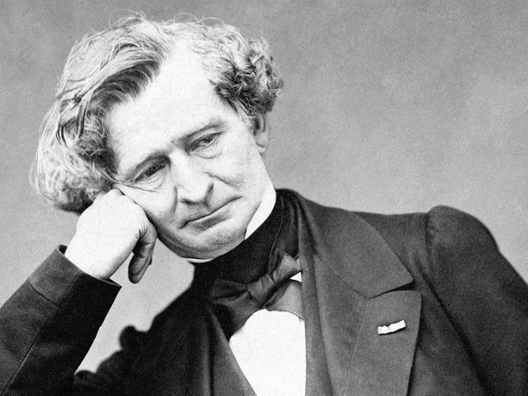 Der französische Komponist Hector Berlioz (1803-1869)