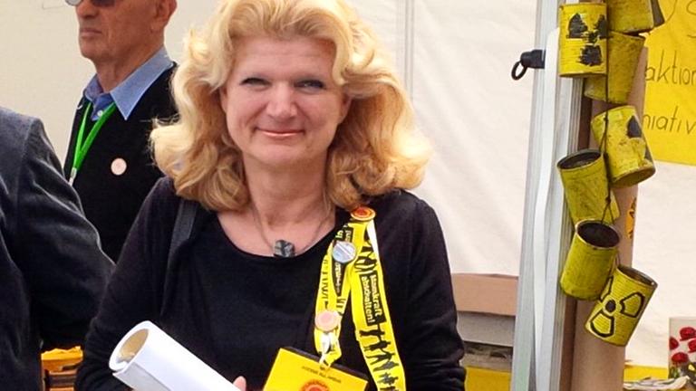 Atomkraftgegnerin Gaby Gehrold Atomkraftgegnerin Gaby Gehrold