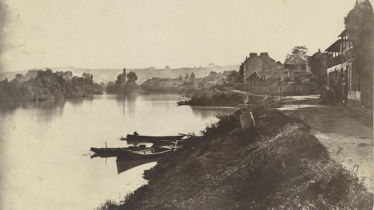 Abbildung der Seine bei Sèvres im Jahre 1810 Abbildung der Seine bei Sèvres im Jahre 1810