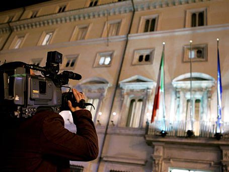 Die Mitte-links-Parteien trafen sich am Donnerstag im Palazzo Chigi