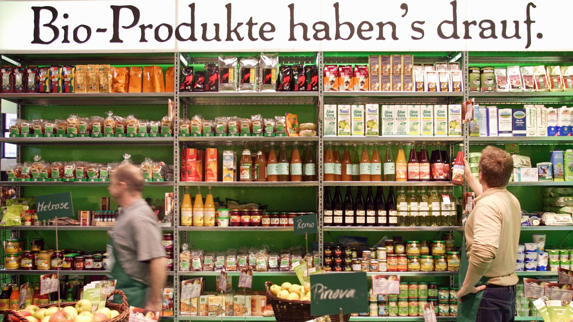 Bio-Stand auf der Grünen Woche Bio-Stand auf der Grünen Woche