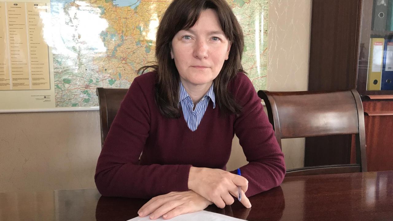 Alla Ivanova ist Ministerin für internationale Zusammenarbeit der Kaliningrader Regionalregierung Alla Ivanova ist Ministerin für internationale Zusammenarbeit der Kaliningrader Regionalregierung