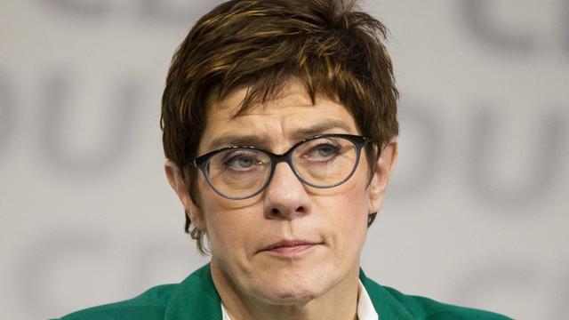 Die neu gewählte Vorsitzende der CDU, Annegret Kramp-Karrenbauer
