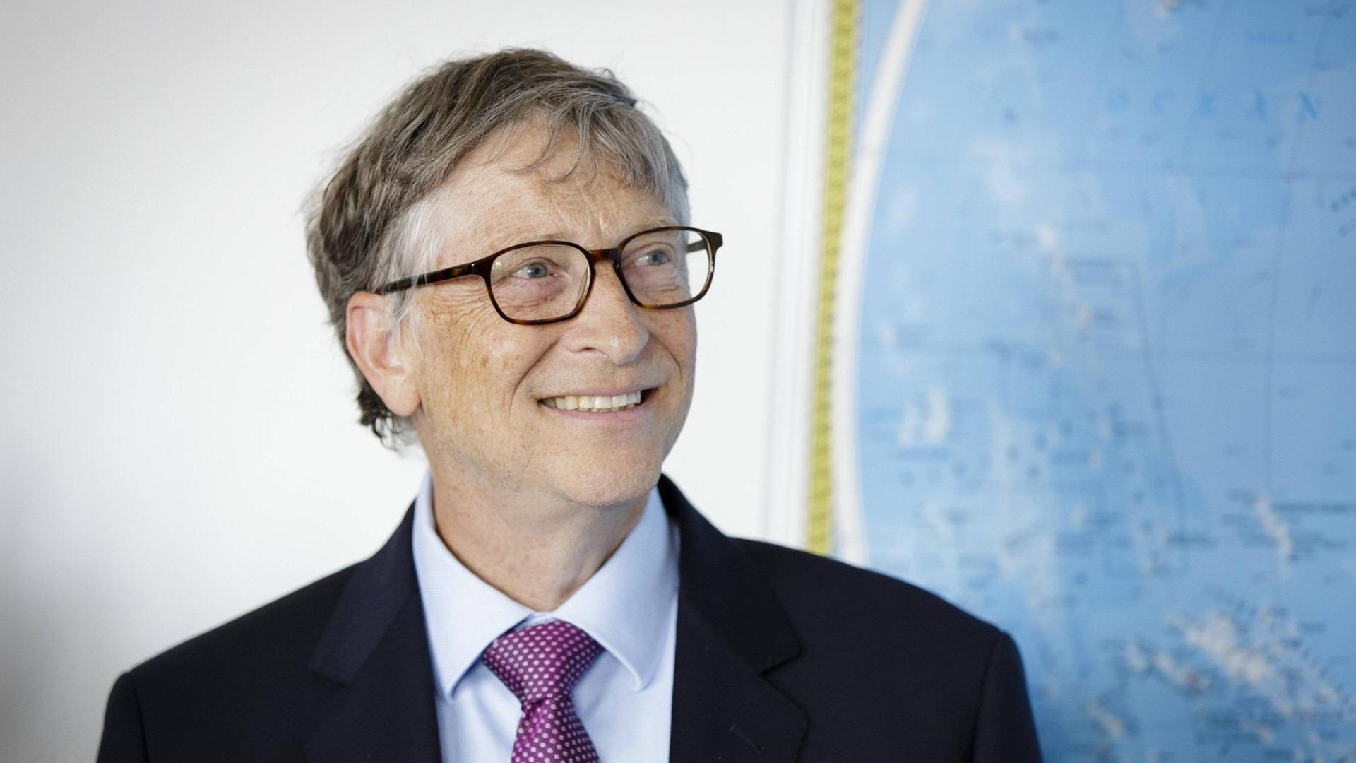 Bill Gates im Porträt Bill Gates im Porträt